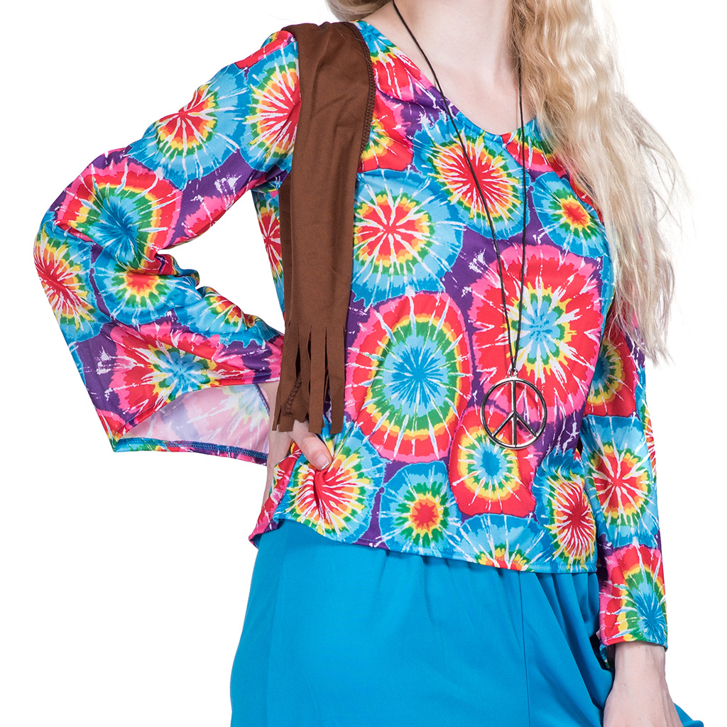 F1859 hippie costume for women